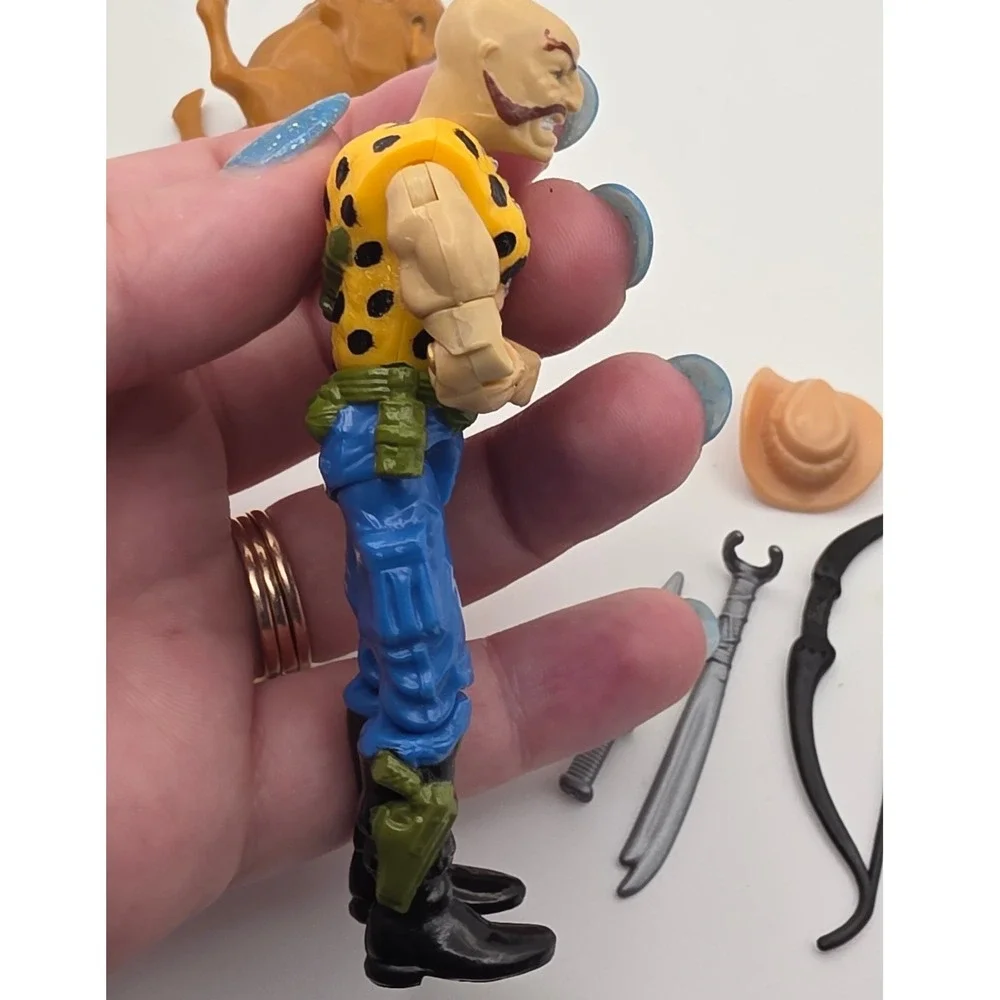 Hasbro G.I. Joe Action Figure 3.75in Multi Good 1989 Gnawgahyde Dreadnok